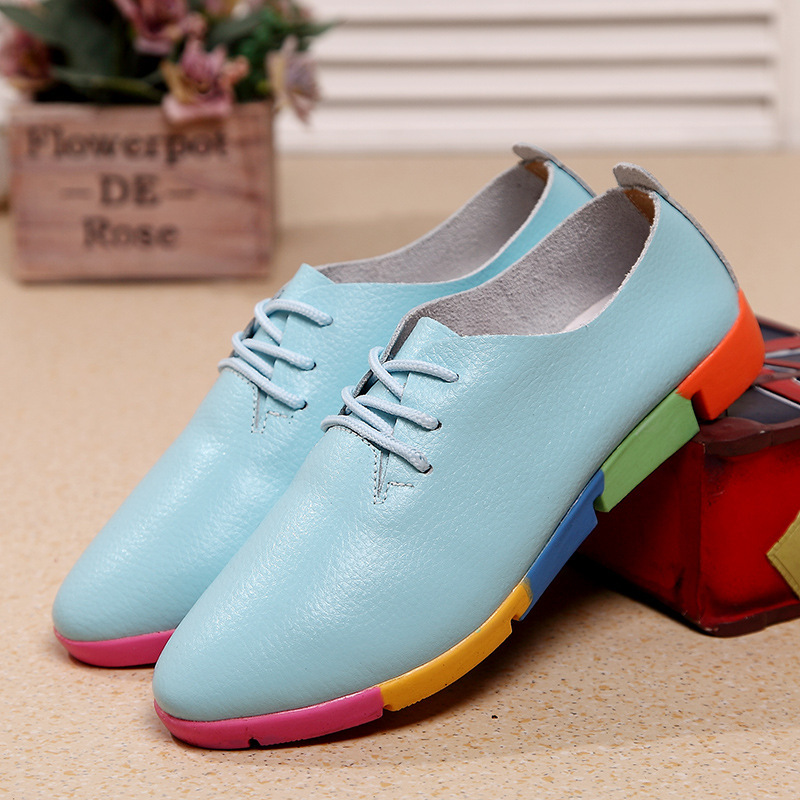 Cross-border 2026 Pointed Toe Women's Cowhide White Shoes, Women's Nurse Shoes, Casual Shoes, Wholesale Special Price, Fashionable and Versatile Cross-border 2026 Pointed Toe Women's Cowhide White Shoes, Women's Nurse Shoes, Casual Shoes, Wholesale Special Price, Fashionable and Versatile