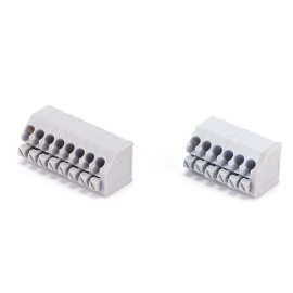 PCB接线端子 弹簧式按钮式免螺丝 LED镇流器端子