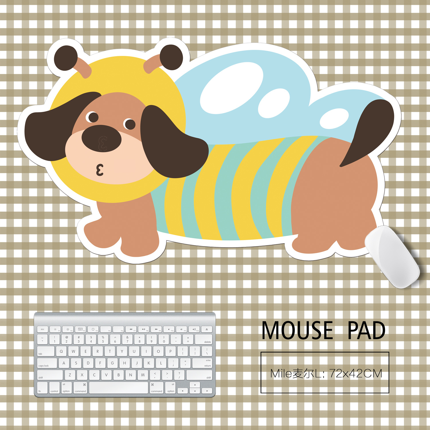 Especial en forma de alfombrilla de ratón estera de la tabla de dibujos animados animal de gran tamaño alfombrilla de ratón de oficina alfombrilla de ratón anime marca al por mayor