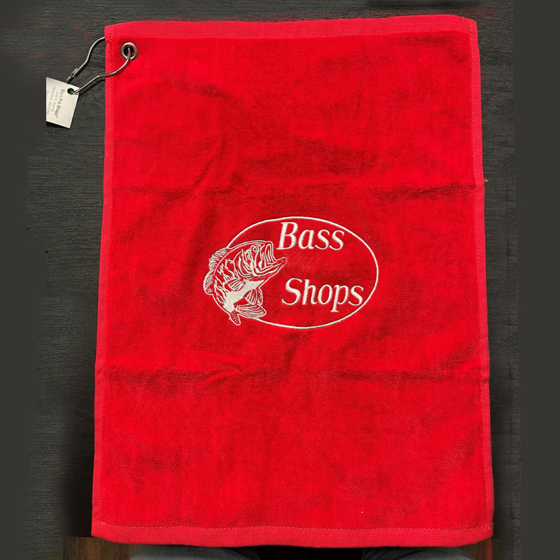Cross-border pure cotton golf towel custom 32*45 carabiner sports…