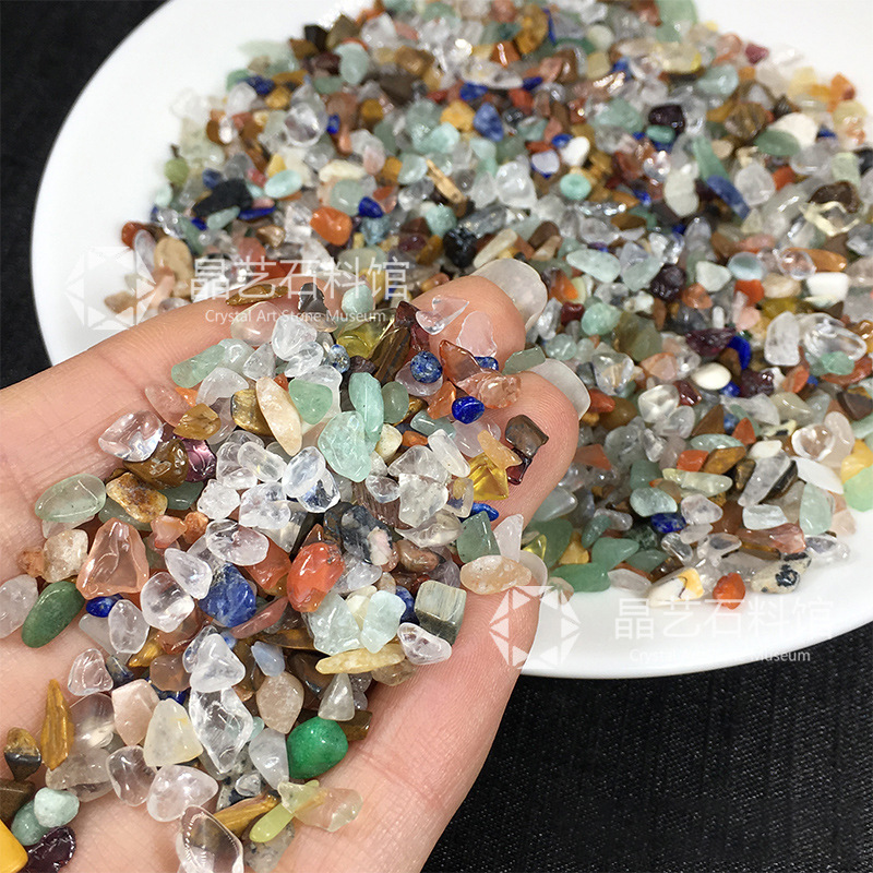 天然水晶砂利2-4mmDIY手作りステッカー画彩砂砂画装飾花瓶カラー小石
