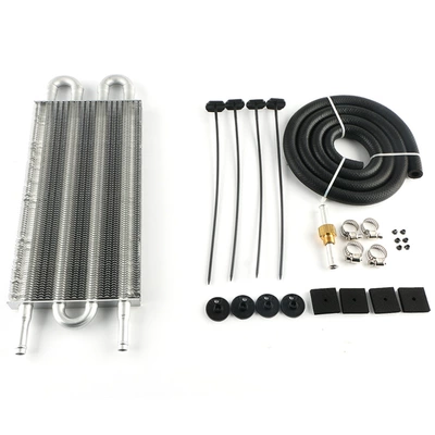 Car Modification General Motors Air car radiator - 4-rows-of-silver-condenser-tubes