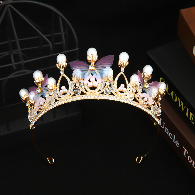 Prinses Verjaardag Kristallen Kroon Hoofdband Vrouwelijke Achttien Jaar Oude Bruid Kroon Premium Hoofdband Hoofdband Spot_voghion.com