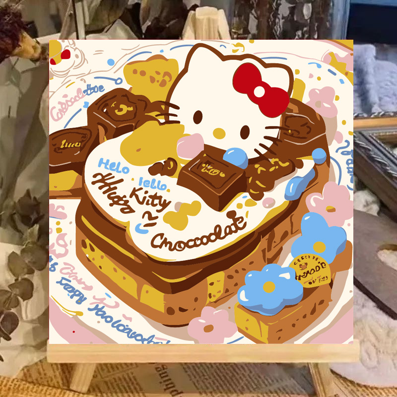 R073 / 20*20cm paint+brush+backing board
