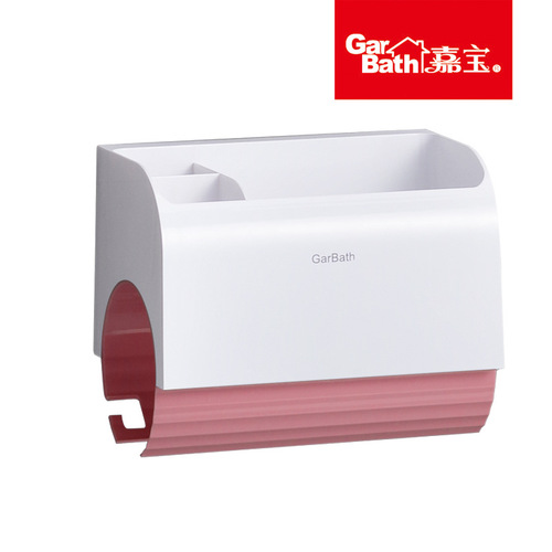 Hair dryer storage rack creative bathroom punch-free hair dryer rack multi-functional storage bathroom wall-mounted hair dryer rack