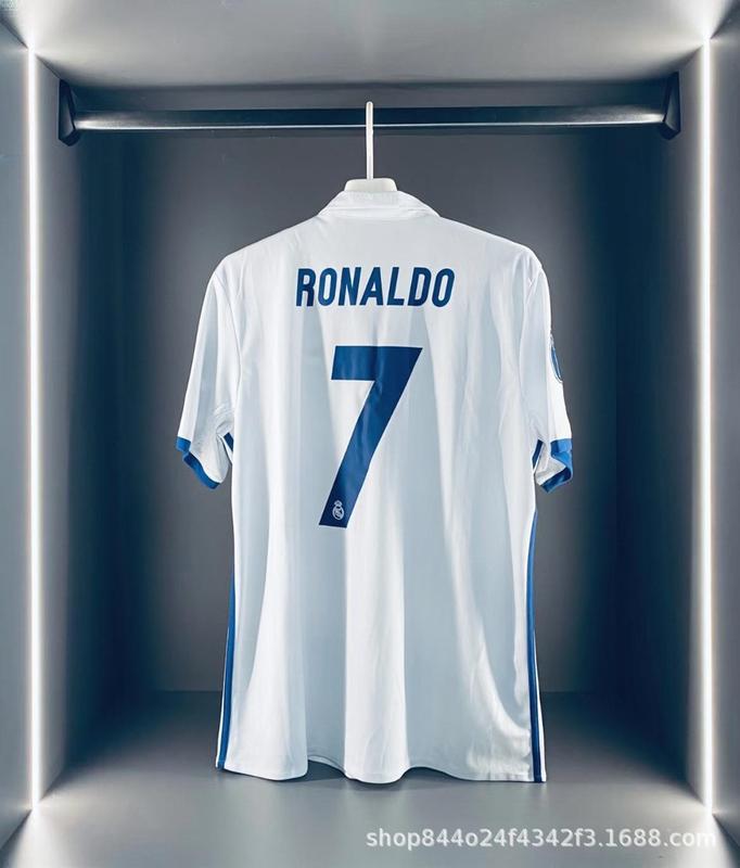 レアル・マドリード レトロジャージコレクション 半袖ファンバージョン 長袖 ロナウド・ロモス・クロス サッカーユニフォーム 工場直販|undefined