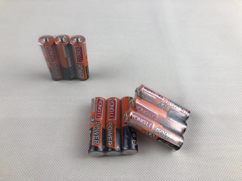 No. 5 battery wholesale remote control toy battery factory direct supply No. 5 battery one board 3 pack White blister pack