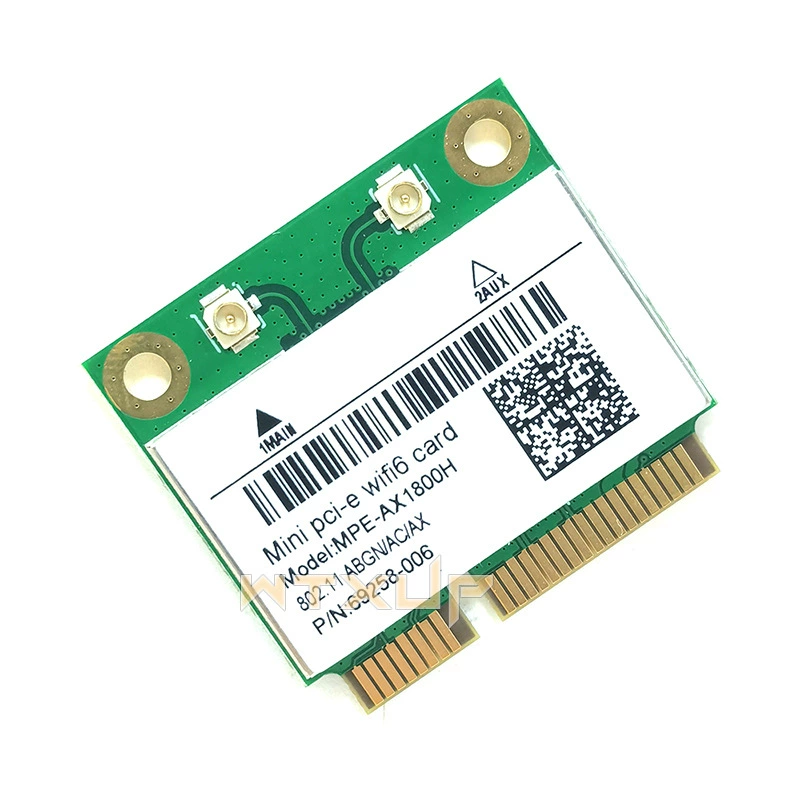 WIFI6 RTL8852BE 5G двухдиапазонный беспроводной сетевой адаптер MINI PCIE 5.2 Bluetooth Android Linux