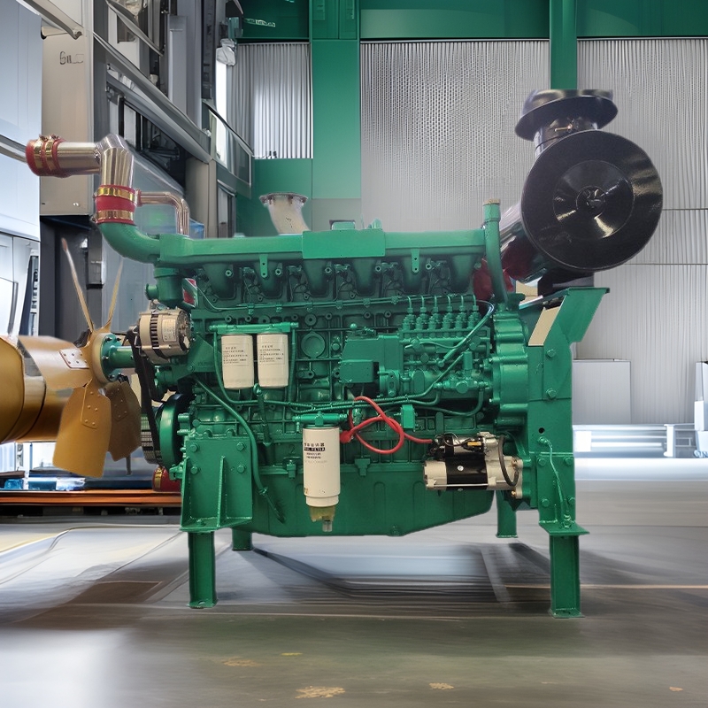 潍坊斯太尔618ZLC船用发动机含海淡水交换器1500转高效节能