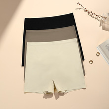 欧美女士安全裤无痕防走光内裤女大码不卷边可外穿运动瑜伽平角裤