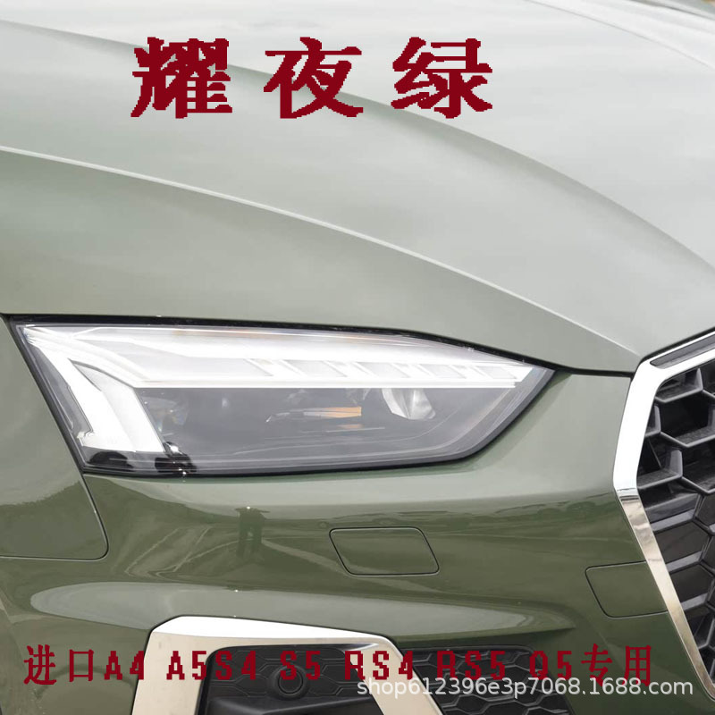 Armrest, handle, handle — Audi A5 S5 S4 - a4-a5-s5-s4-front-left-outer-handle-district-green