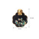 Needle-leg Colorful Handle Drawer Hand Jewelry Packaging Box Colorful Glaze Handle Chinese Style Mooncake Wooden Box Drawer Zinc Alloy Handle