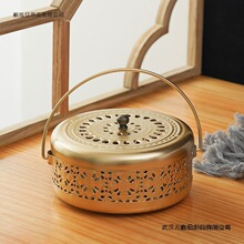 蚊香盒带盖防火家用蚊香盘托创意蚊香架室内户外便携式手提蚊婕琦