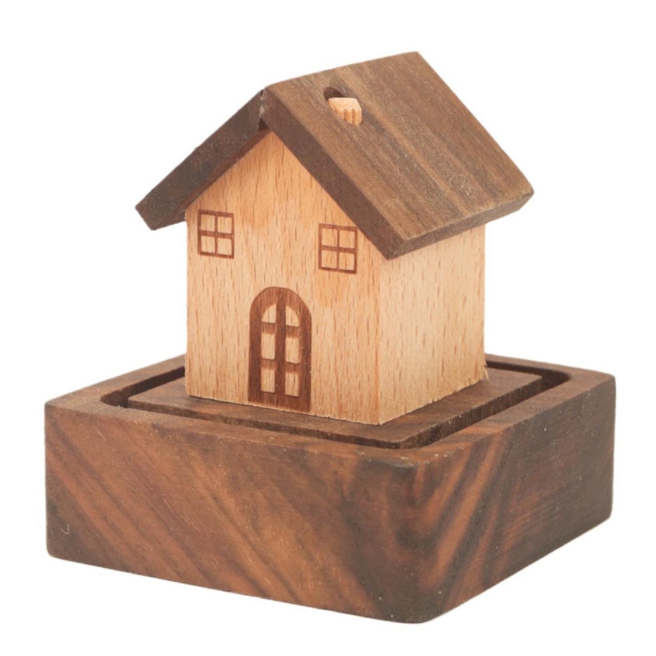 Creativo madera de nuez negra madera de fragancia natural fragancia interior fragancia