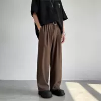 Летние ретро‑цветные тонкие брюки для отдыха, американский стиль, свободный прямой крой, для подростков