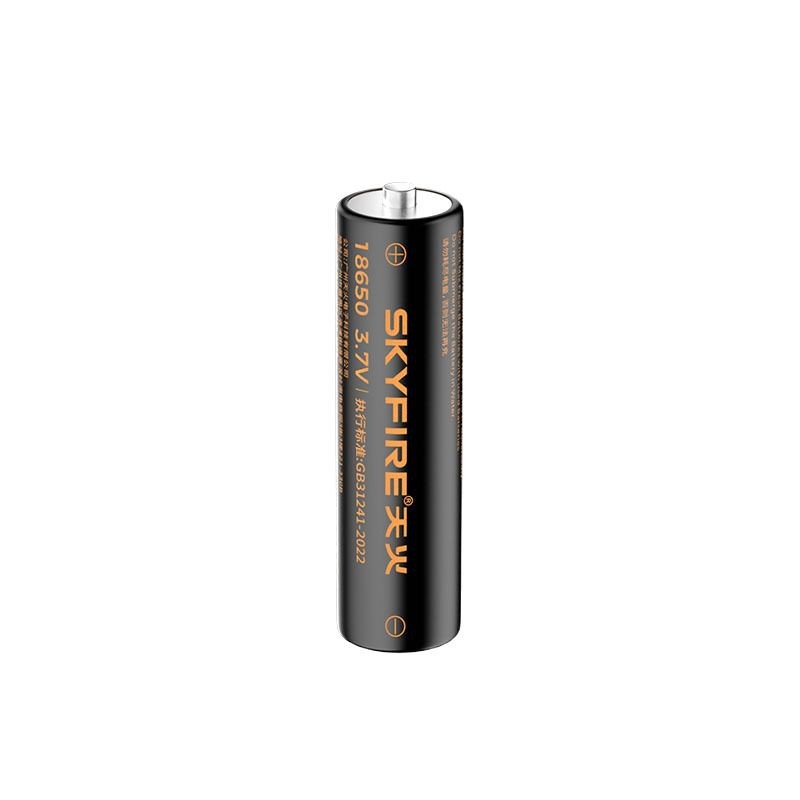 Skyfire 18650 리튬 배터리 1600mAh 3000mAh 고에너지 충전식 리튬 이온 손전등 배터리
