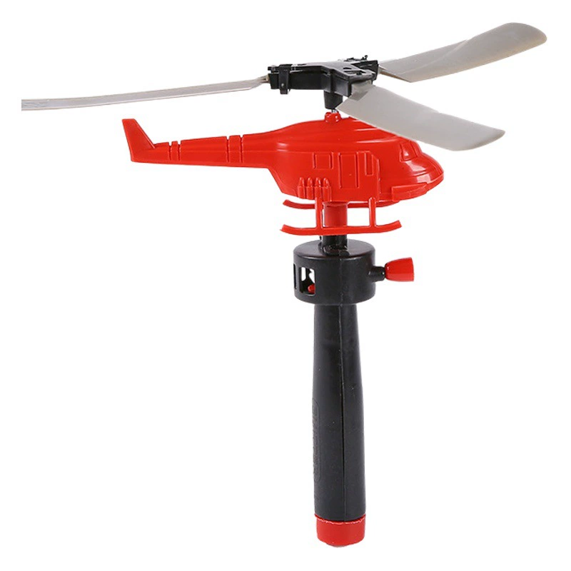 Детский кабель ручки Силовой вертолет летающее небо кабельный самолет Классический Открытый Бамбуковый самолет Стрекоза подарок