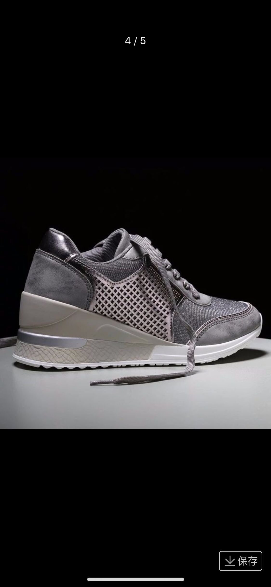 Chaussures de sport de loisirs pour femmes, nouvelle collection automne, grande taille, semelle épaisse, tête ronde, couleur unie_voghion.com