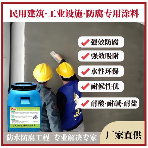 高分子聚合物防腐防水涂料工业生活污水池耐酸碱耐腐防潮防腐涂料