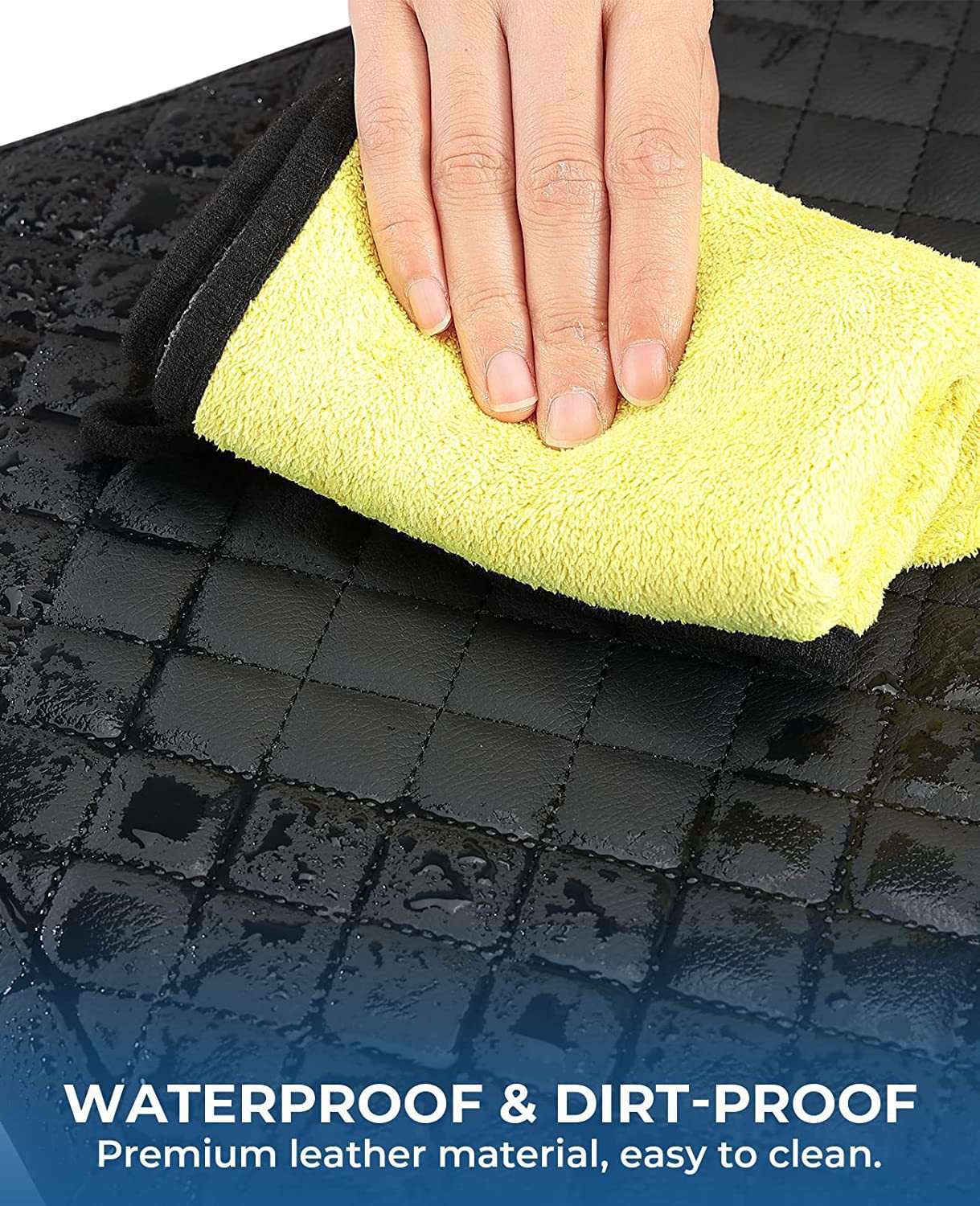 Suitable for Center Console Cover Compatible with F150F250F350F45 Jump-Seat Armrest Box Protective Pad Armrest Box Pad
