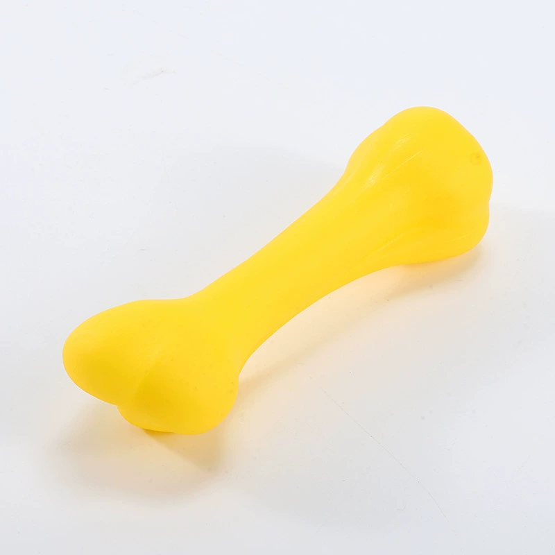 Игрушки для домашних животных собака коренные зубы кость голос кость укус милые интерактивные производители оптом