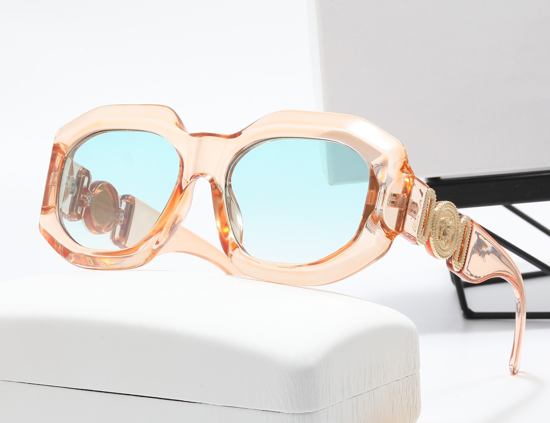 Solglasögon 1 st mode polariserade färgskiftande solglasögon aluminium magnesium_voghion.com