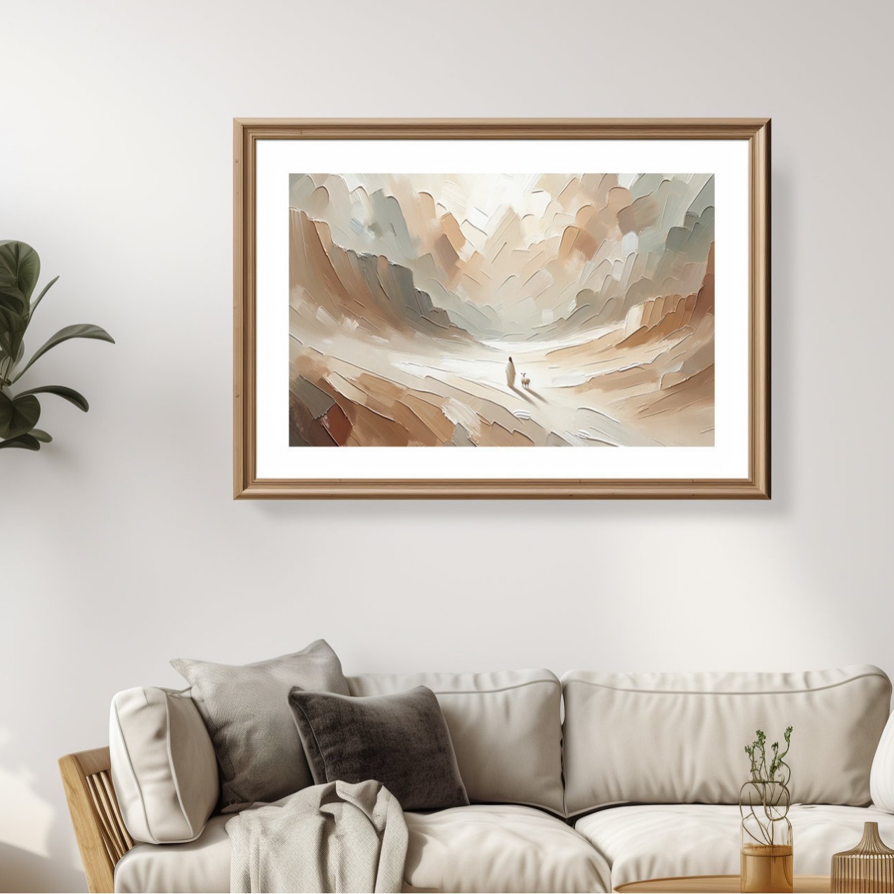 Abstract Art Poster Canvas Painting Living Room Spray Painting Decorative Painting Frameless Core