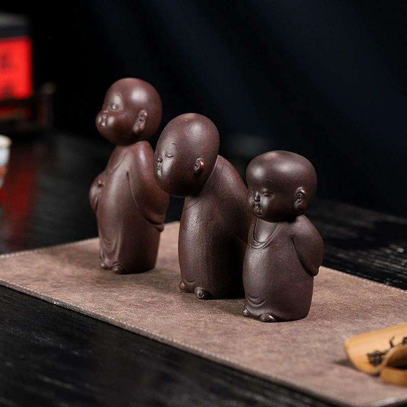 Can be used to brew purple sand tea pets, iron-blooded red sand monks, purple sand tea toys, tea accessories, tea table decorations and ornaments wholesale