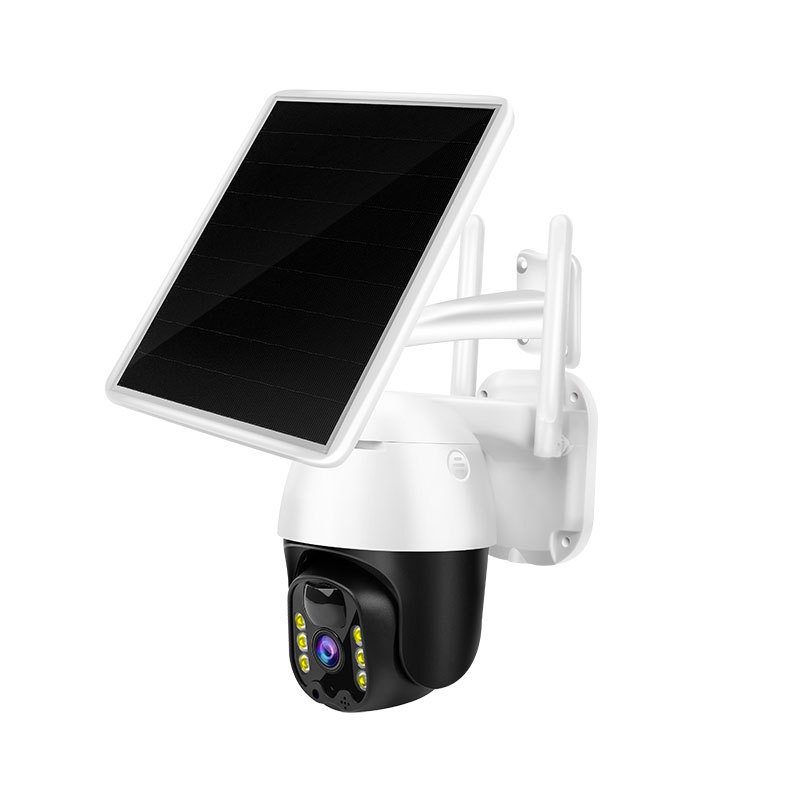 Cámara inalámbrica 4G para exteriores con batería solar, sin necesidad de enchufe, 3MP, vigilancia exterior, 360 grados, visión nocturna, venta al por mayor