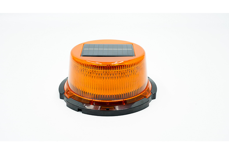 Solar Warning Light Car-Mounted Strobe Light Roof-Mounted Night High-Brightness Safety Flash Warning Light Universal Super Bright