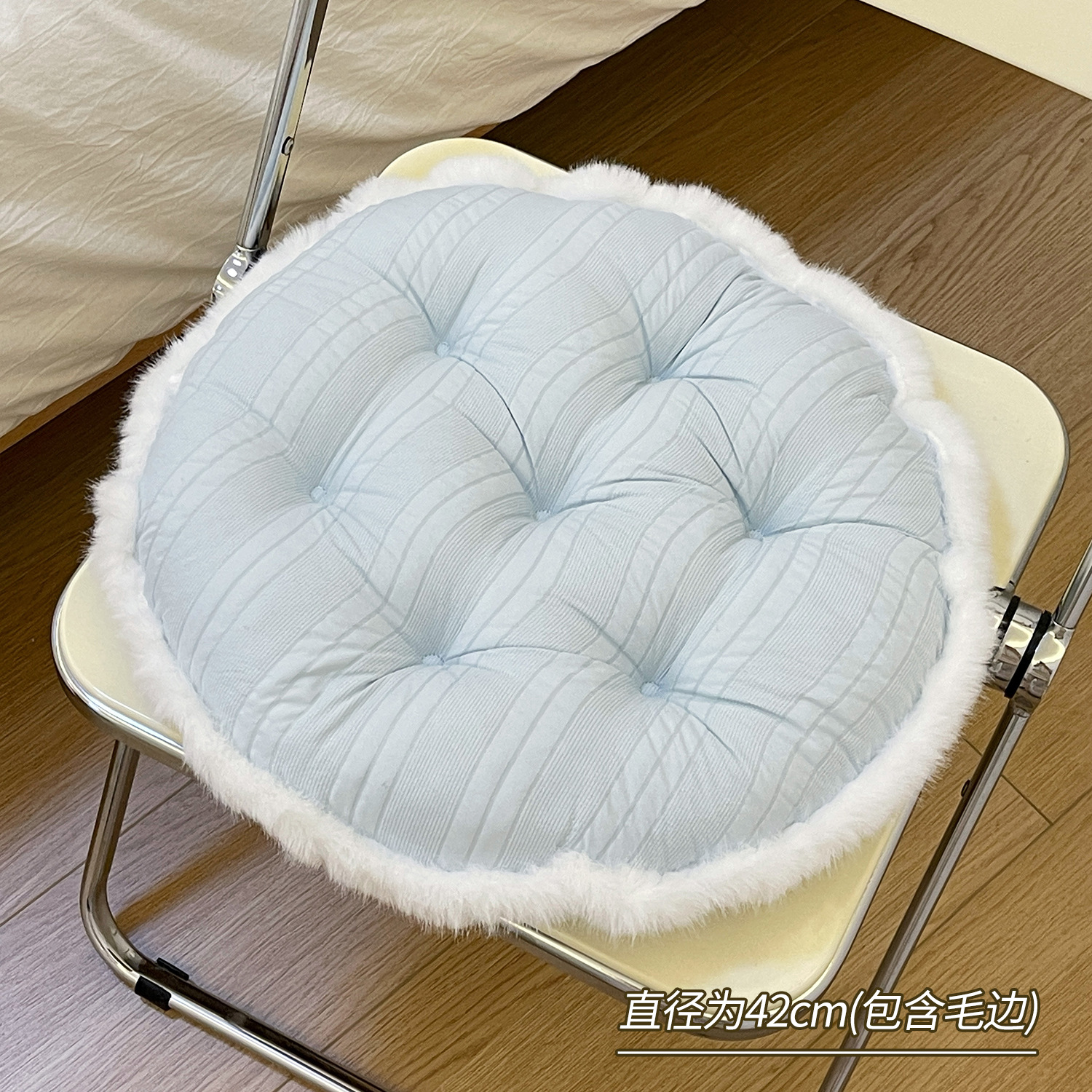 Nuevo cojín grueso cojín redondo cojín de trasero dormitorio de estudiantes oficina cojín de asiento sedentario cojín de asiento de cuatro estaciones de alto valor almohada