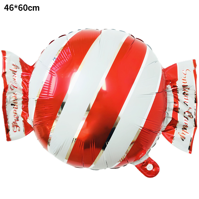 18 pulgadas ronda molino de viento globo espiral de aluminio bola Lollipop globo caramelo forma cumpleaños fiesta Decoración