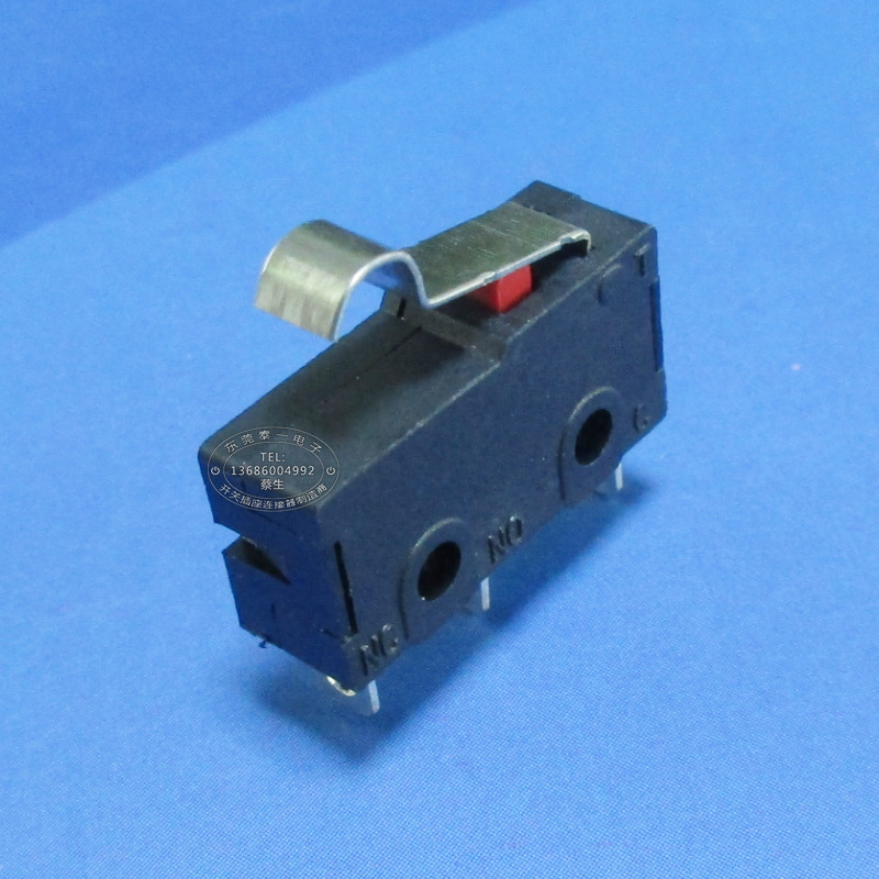 充电扫地机弯柄重力开关 薄款全铜触点信号控制小微动开关KW12-ES