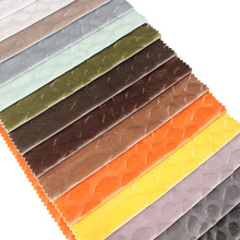 紅日紡織壓花法蘭絨染色雙面3D壓花針織絨布沙發面料