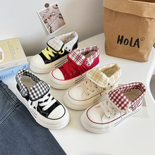 韩版休闲一鞋两穿厚底帆布鞋女款2025新款夏季薄款透气鞋BE-6916