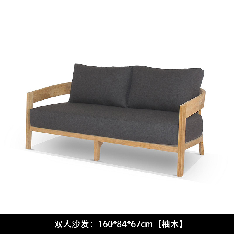 티크 더블 소파 160*84*67cm 사용자 정의 가능