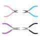 Factory sales spot 4.5 inch color four-piece DIY handmade jewelry pliers jewelry pliers winding pliers