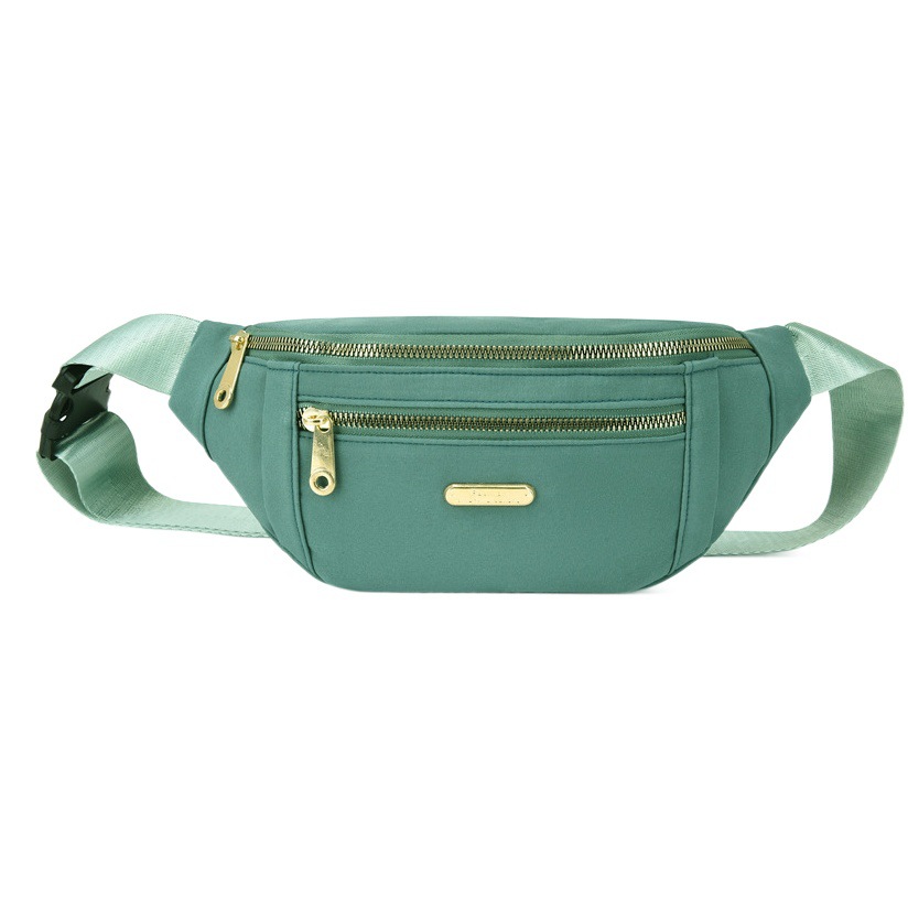 Nuevo bolso de hombro deportivo de PU transfronterizo, bolso de cintura láser versátil de moda multicapa, bolso de pecho para hombres y mujeres, bolso cruzado al por mayor