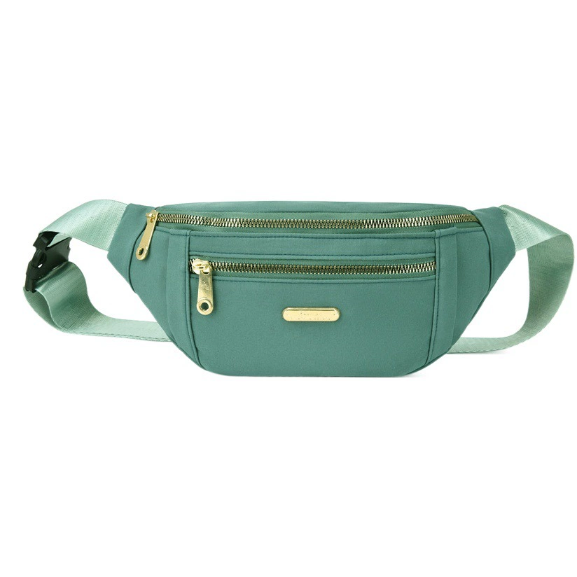 Новая трансграничная спортивная сумка через плечо из искусственной кожи, многослойная модная универсальная лазерная поясная сумка, мужская и женская нагрудная сумка, сумка через плечо, оптовая продажа