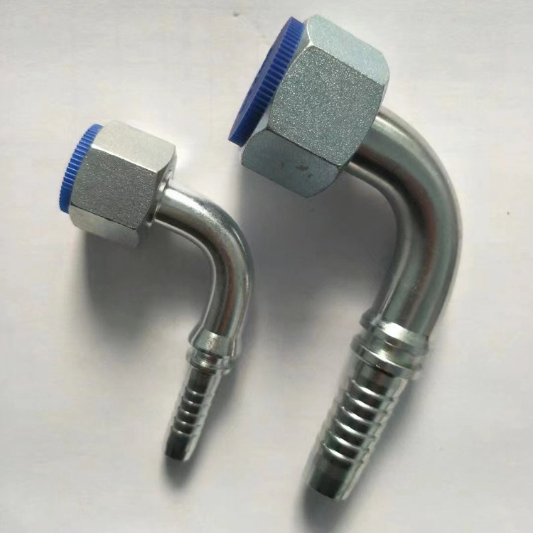 厂家供应高压油管接头 液压胶管接头胶管扣压接头 不锈钢扣押接头
