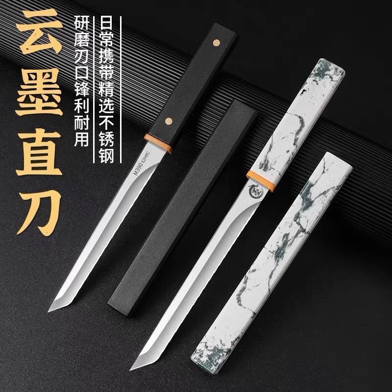 【送料無料】Yunmo フルーツナイフ 家庭用ナイフ 鋭利な高硬度ナイフ ポータブルモンゴルハンドハンドル肉ナイフ インターネットセレブ|undefined