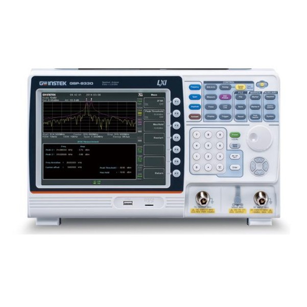 Gwinstek固纬GSP-9330/GSP-9330-TG频谱分析仪 9k-3.25GHz