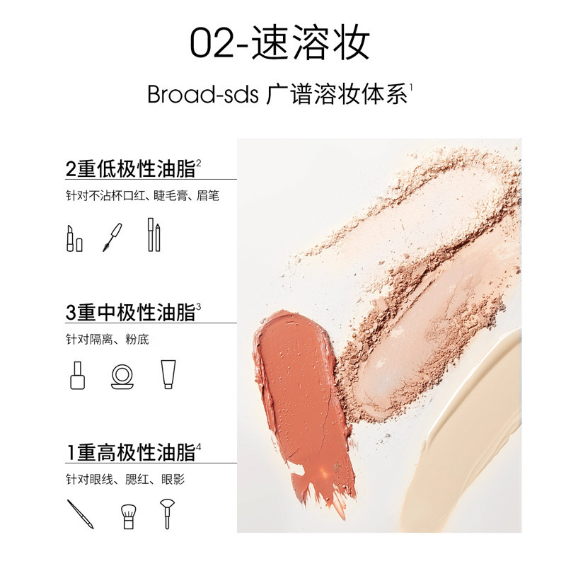 Su Xiuchen の保湿スクワラン メイク落としクリームは、ディープ クレンジング、優しく洗浄し、目を糊状にせず、つっぱりにくく、さわやかで洗いやすいです。|undefined