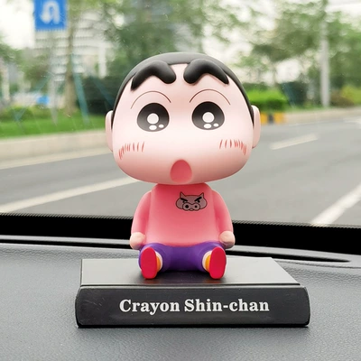 Car ornaments | Foreign Trade Export - -shaking-his-head-pink-clad-shin-chan