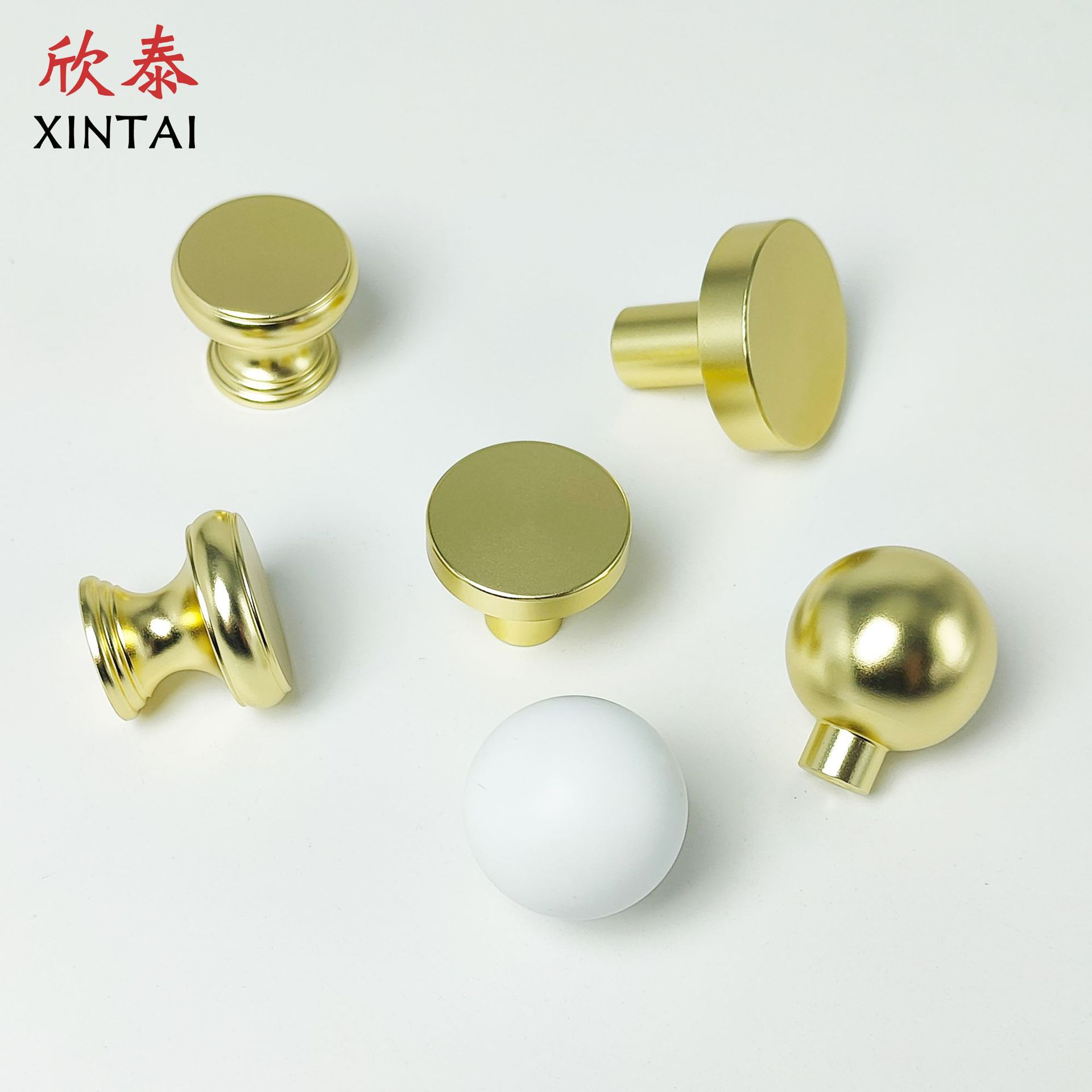 銅色圓球拉手簡約輕奢衣櫃櫥櫃櫃門把手黑色床頭櫃抽屜單孔小拉手