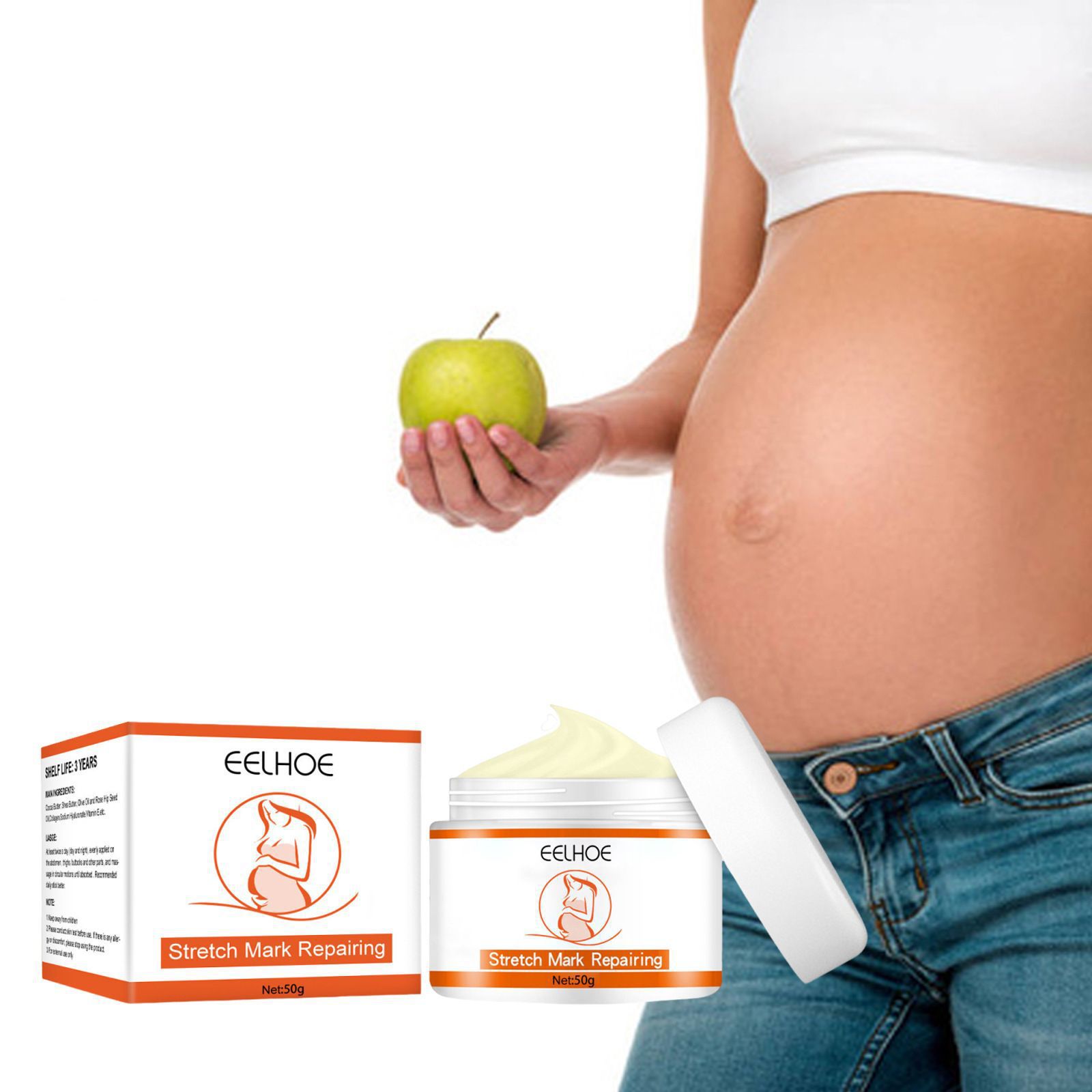 Eelhoe Skin Care Cream Pregnant Women Postpartum Care Skin Care Improve Skin External Application Smear Cream