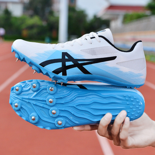 Cross-border new track and field shoes, men's training shoes, high school entrance examination, physical examination students' spike shoes, long-distance running, sprinting, standing long jump shoes