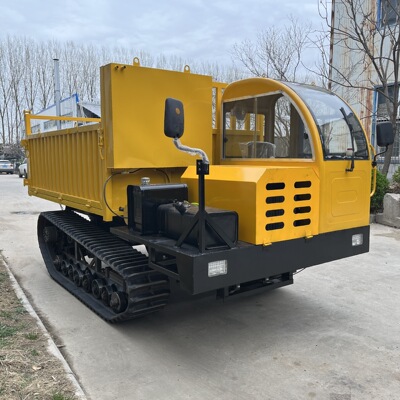 [全地形履带运输车8吨10吨拉沙石农用工程爬坡大型爬山虎履带车]