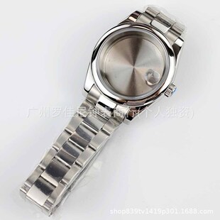 Cross-border 39mm log R-side case with sapphire glass stainless steel case suitable for NH35/36 movement