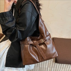跨境复古轻奢腋下包包女2025秋冬新款时尚托特包大容量百搭单肩包